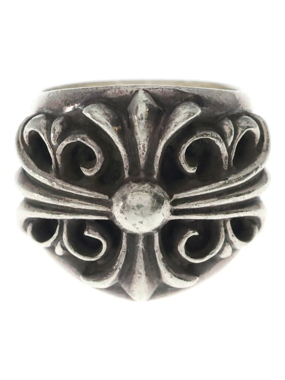 Chrome Hearts Keeper Ring Silver